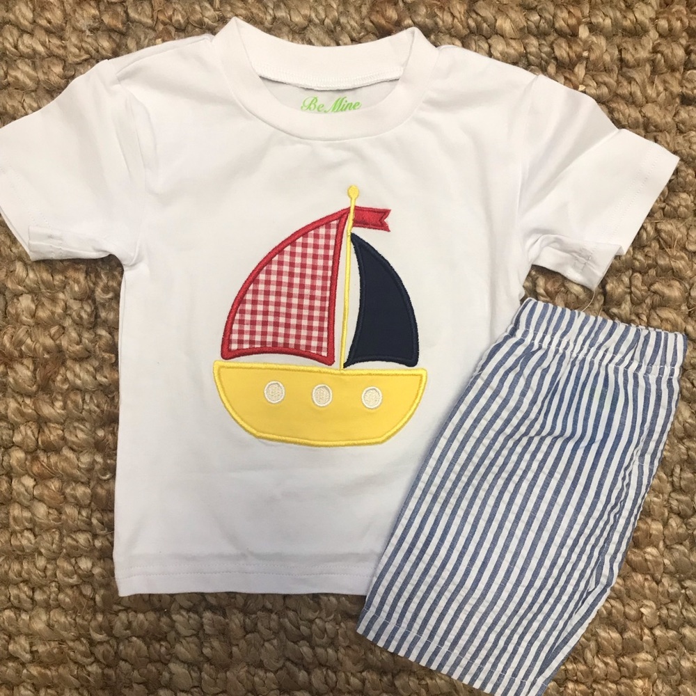 Boys short set